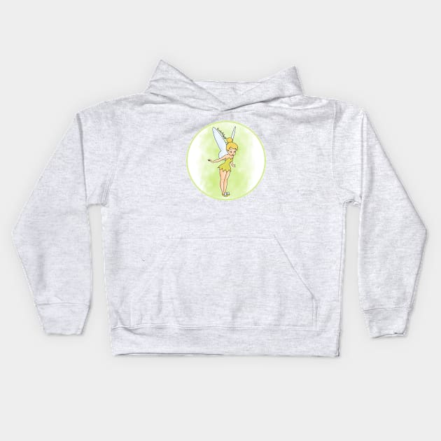 Tinkerbell Kids Hoodie by destinybetts